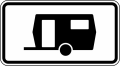 Verkehrszeichen 1010-13 StVO, Kennzeichnung von Parkflächen für Wohnwagen länger als 14 Tage
