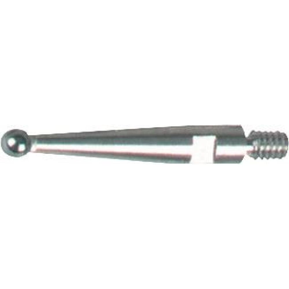 Messeins&auml;tze f&uuml;r F&uuml;hlhebelmessger&auml;te, Hartmetall, Gewinde M2, Kugel, &oslash; 1mm oder 3mm, L 14,5mm oder 41,2mm