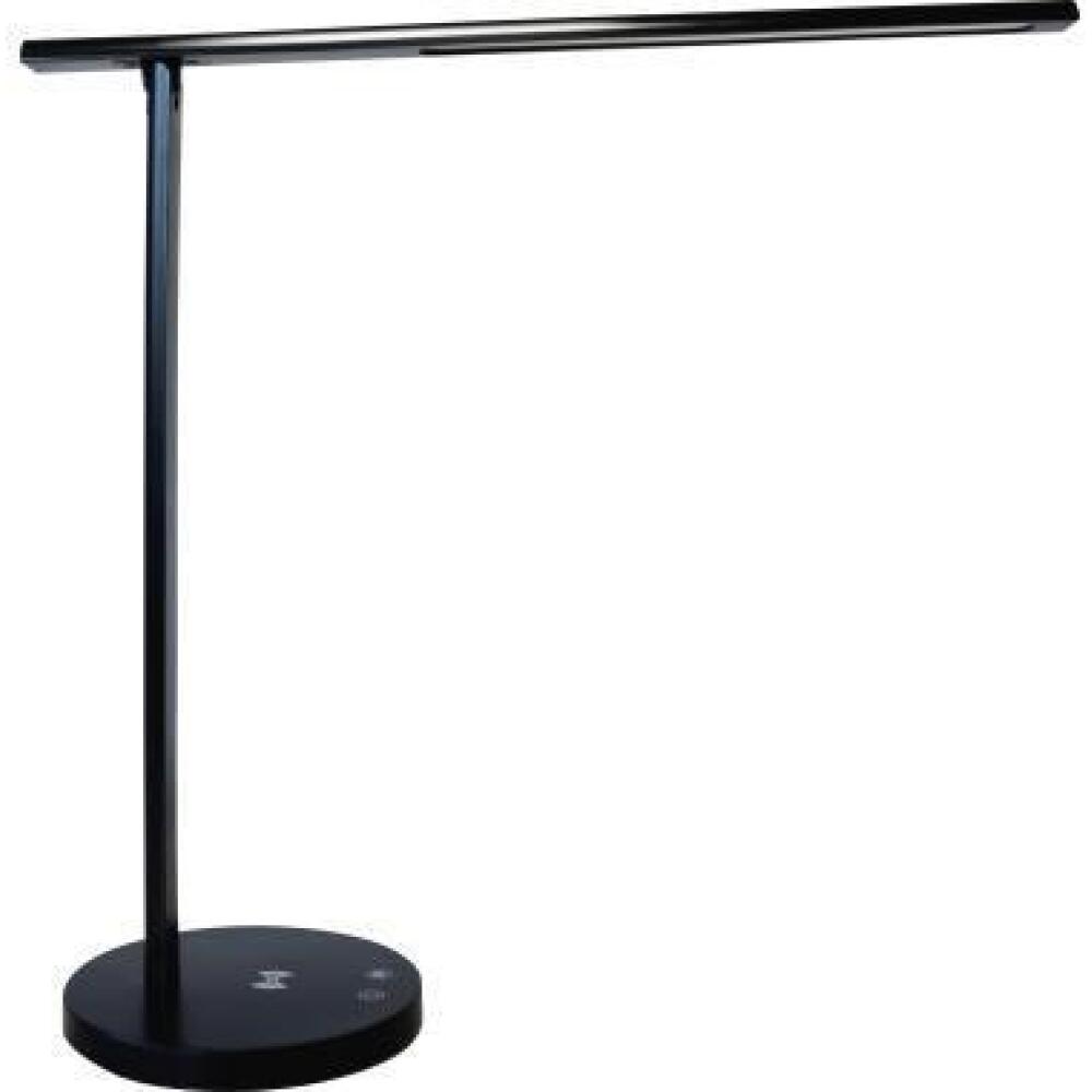 UNILUX LED-Tischleuchte DIVA, induktives Laden, Helligkeit einstellbar, schwarz, 3 Lichtfarben