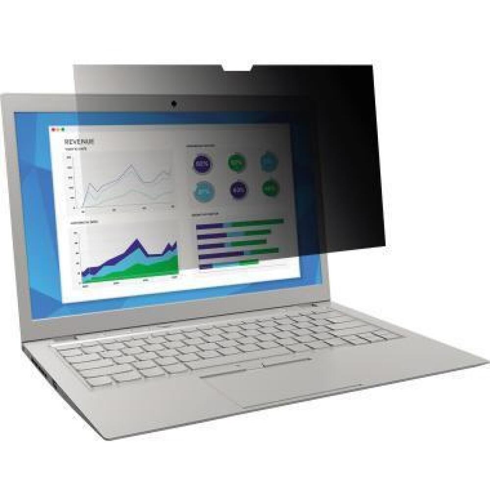 3M Blickschutzfilter Standard 14 Zoll 16:9, mittlere T&ouml;nung, 65% Lichtdurchl&auml;ssigkeit, rahmenlos