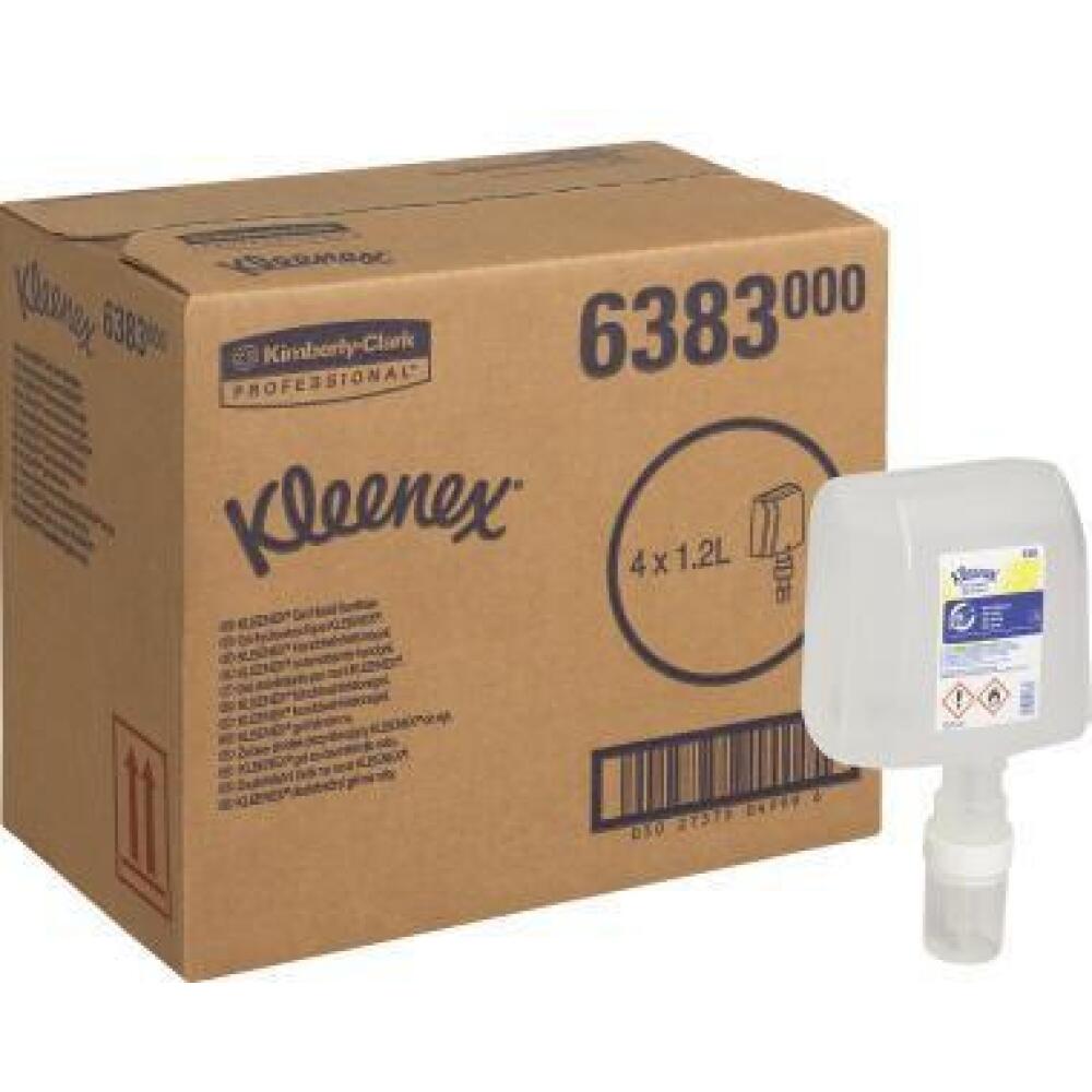 Kleenex Desinfektionsmittel 1200ml, Gel, antibakteriell, für Seifenspender, recyclebar