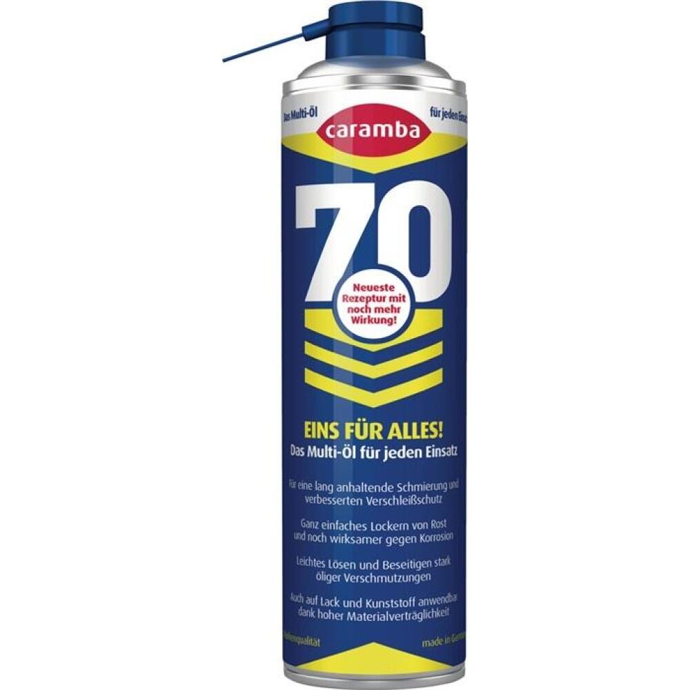 Multifunktions&ouml;l Caramba 70, 400 ml oder 500 ml Spraydose, f&uuml;r Haushalt, Werkstatt, Auto, Motorrad