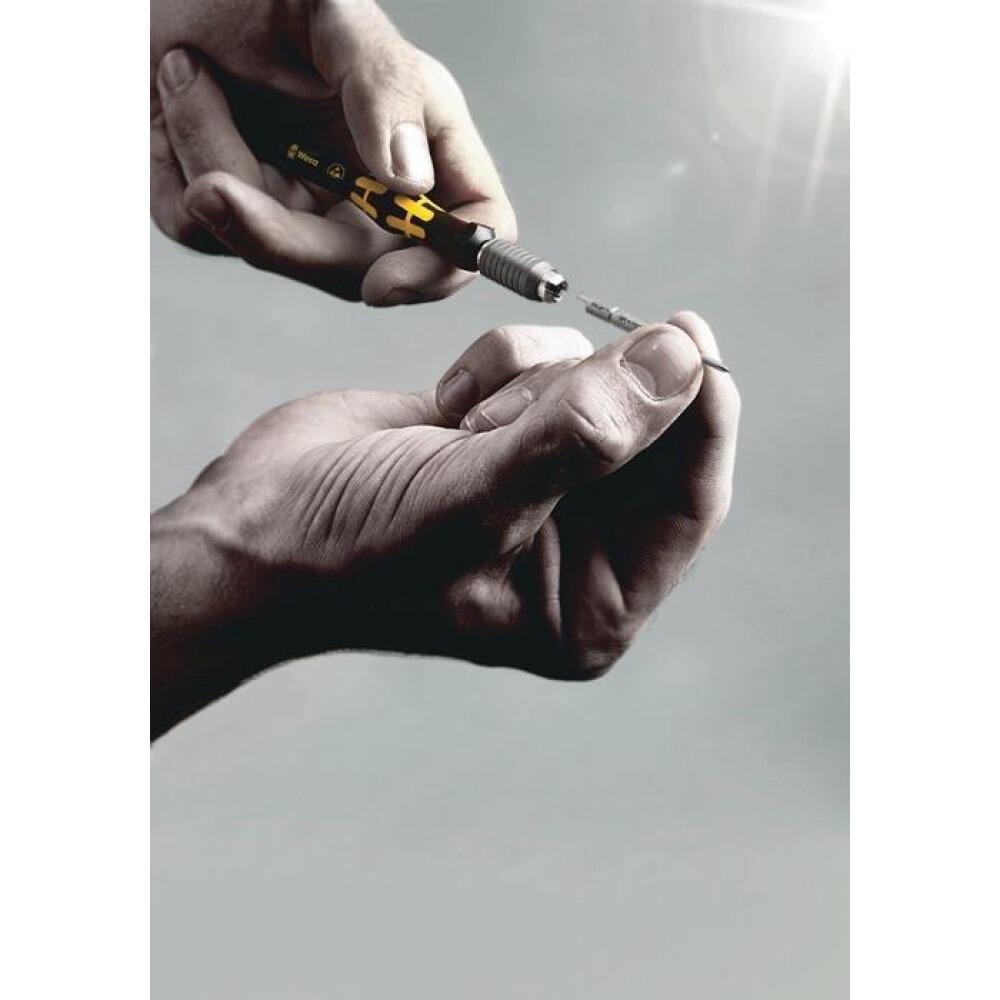 WERA 851/9 C Bits PH 000, 4 mm Halfmoon-Antrieb, hart, optimiert für japanische PH-Schrauben