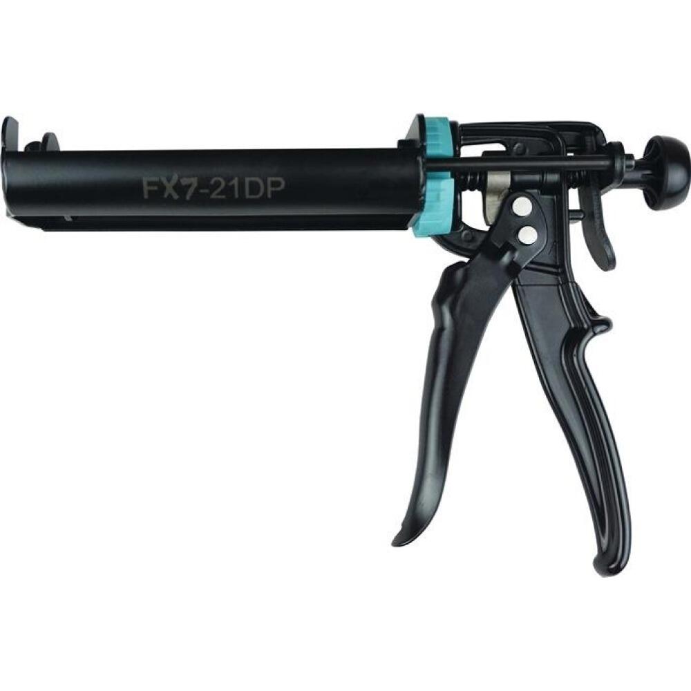 2K-Dosierpistole FX7-21DP, f&uuml;r 2K-Kartuschen bis 220 ml, &Uuml;bersetzung 17:1, pulverbeschichtet