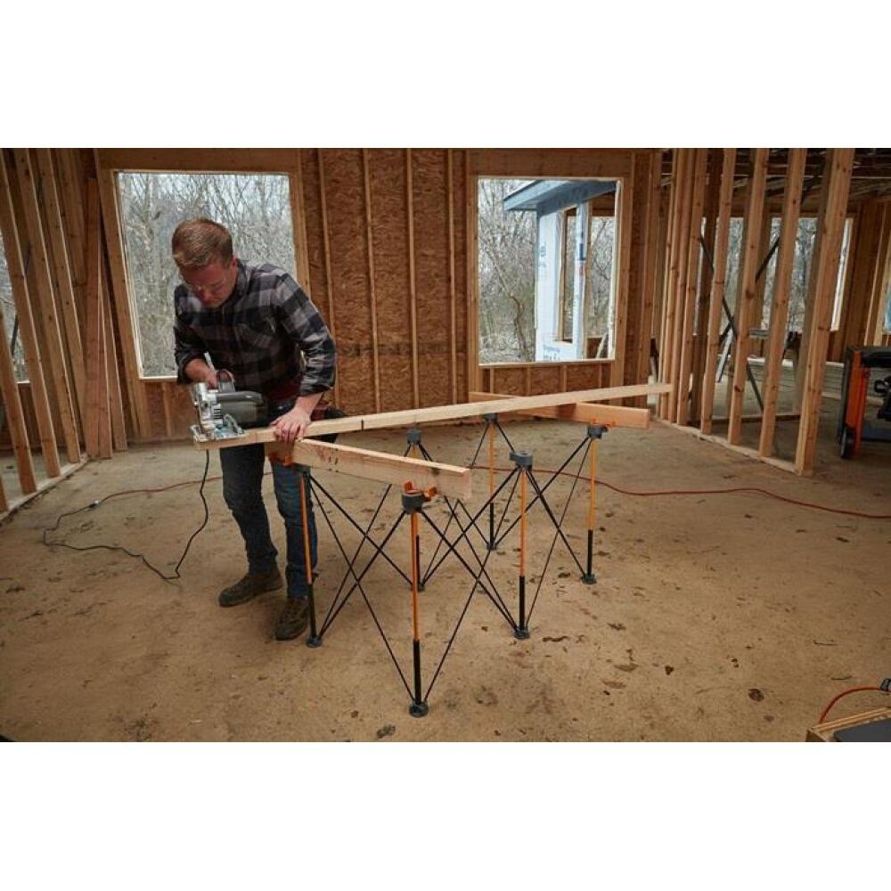 BORA Centipede CK6S Untergestell, 1133kg Tragfähigkeit, 124x64x76cm, robust, flexibel, OX TOOLS