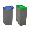 Abfallbehälter -Nice big-, 75 oder 95 Liter aus Stahlblech, feuerfest