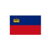 Länderflagge Liechtenstein, Stoffqualität FlagTop 110 g / m² oder 160 g / m²,