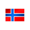 Länderflagge Norwegen, Stoffqualität FlagTop 110 g / m² oder 160 g / m²
