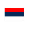 Länderflagge Serbien (ohne Wappen), Stoffqualität FlagTop 110 g / m² oder 160 g / m²