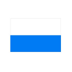 Landesflagge Bayern (weiß / blau ohne Wappen), Stoffqualität FlagTop 110 g / m² oder 160 g / m²