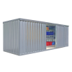Materialcontainer -STMC 1600-, ca. 12 m², wahlweise mit Holzfußboden