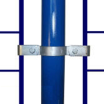 Rohrverbinder -Gitterhalter zweiseitig-, aus Temperguss, TÜV-geprüft, VPE 5 - 10 Stk.