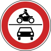 Verkehrszeichen 260 StVO, Verbot für Kraftfahrzeuge