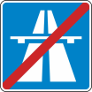 Verkehrszeichen 330.2 StVO, Ende der Autobahn