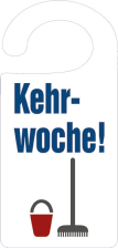 Modellbeispiel: Türanhänger Kehrwoche! (Art. 90.5397)