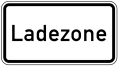 Verkehrszeichen 1012-30 StVO, Ladezone