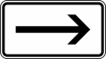 Verkehrszeichen 1000-20 StVO, Rechtsweisend