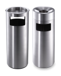 Kombiascher / Abfallbehälter -CREW- Volumen 17 Liter, mobil, Boden- oder Wandbefestigung