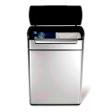 Abfallbehälter -Rectangular Touch-Bar Bin- Simplehuman, 48 Liter aus Edelstahl