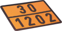 Einstofftafel für Heizöl / Diesel (30 / 1202) gem. GGVS und ADR