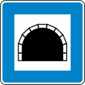 Verkehrszeichen 327 StVO, Tunnel