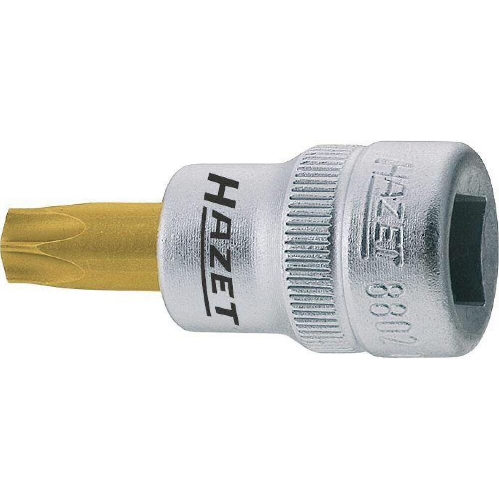 HAZET Steckschlüsseleinsatz 8802-T15 3/8 Zoll T15-T50, 6-kant, TIN-beschichtet, 43,5 mm