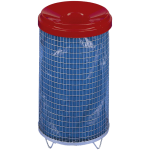 Abfallbehälter -Cubo Arlene- 70 Liter aus Drahtgitter, mit Trichteraufsatz