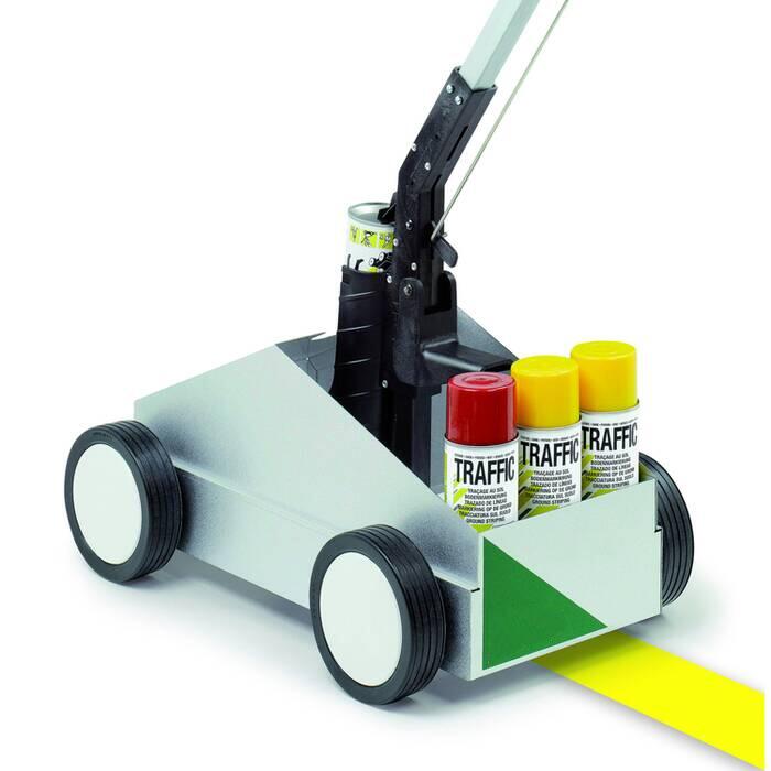 Markierwagen ′Perfekt Striper′ Komplett-Set, inkl. Farbe ′Traffic Extra′ (extrem hohe Deckkraft) -