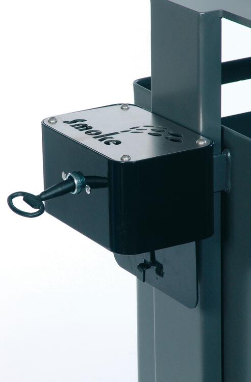 Anwendungsbeispiel: am Abfallbehälter -Phoenix-