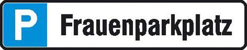 Modellbeispiel -Frauenparkplatz- (Art. 11.5547):
