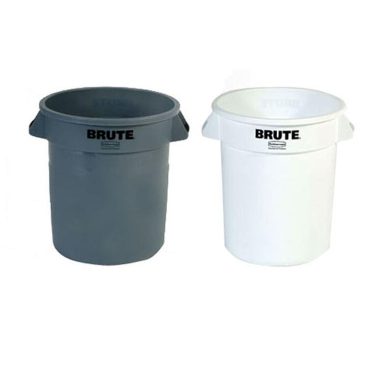 Modellbeispiele: Abfallcontainer -BRUTE-, Rubbermaid, Volumen 37,9 Liter (v.l. Art. 12460-01 und