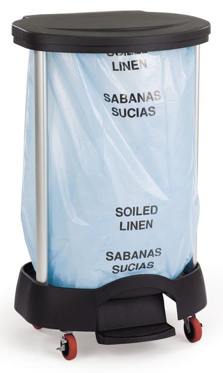 Anwendungsbeispiel: Abfallbehälter/Wäschebehälter -Laundry- mit Wäschesack - Sack nicht im