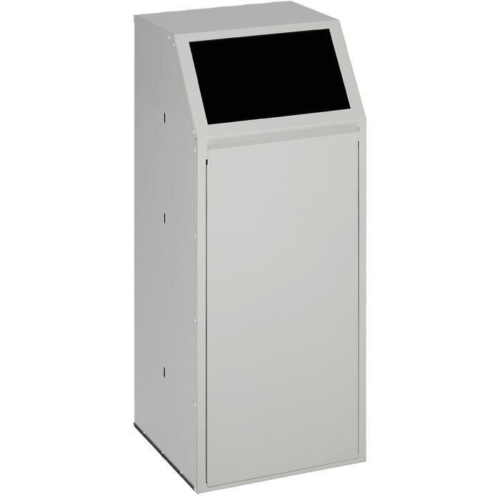 Abfallbehälter ′Cubo Roberto′ 69 Liter aus Stahl, wahlweise stationär oder fahrbar