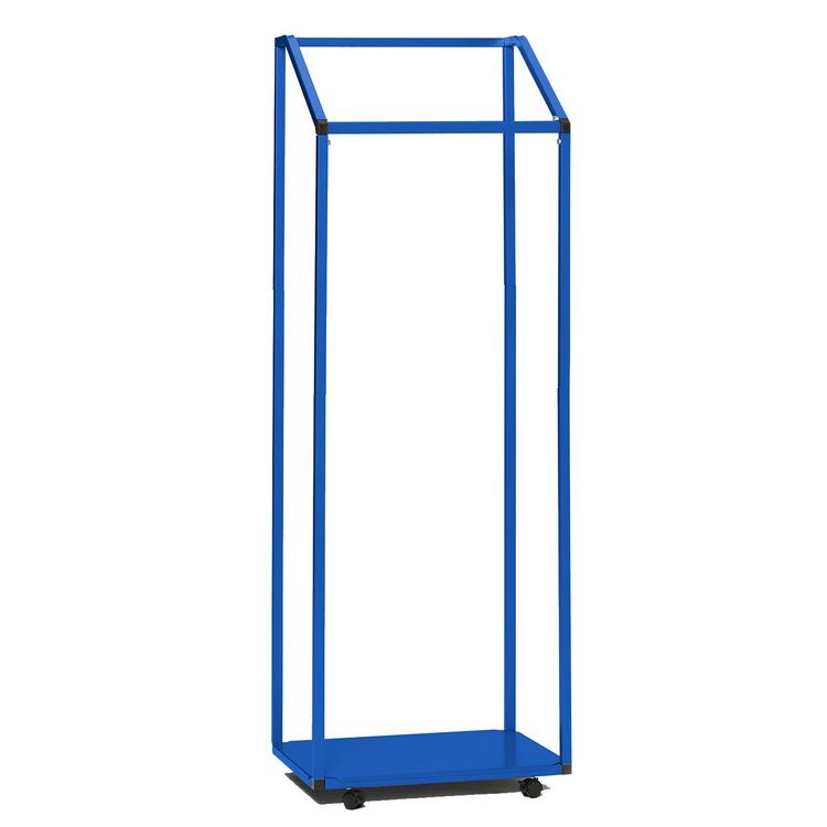 Anwendungsbeispiel: Fahrwerksatz für -Cubo Aurelio- in enzianblau (Art. 17073), (Lieferumfang ohne