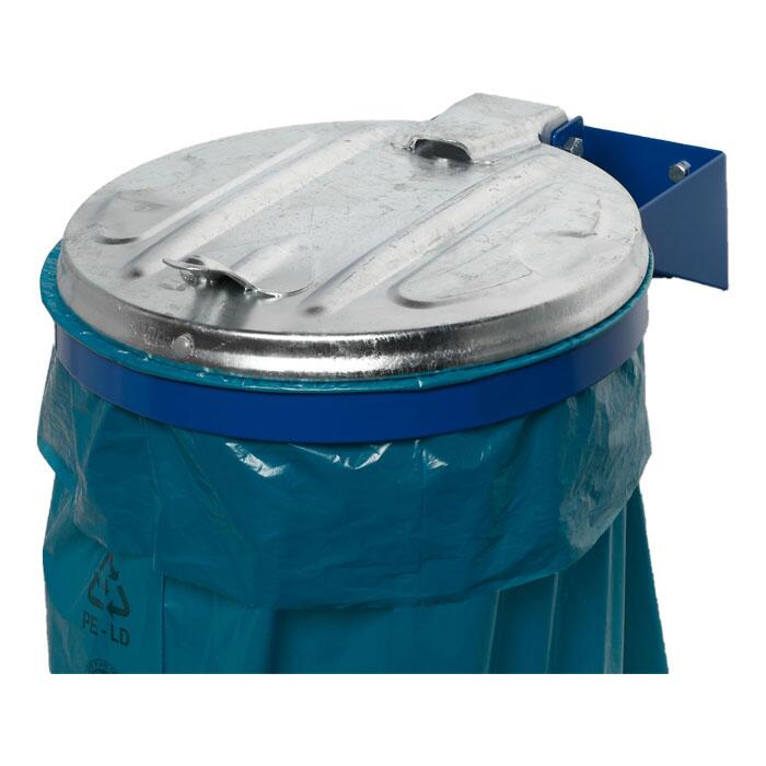 Anwendungsbeispiel: Gestell Enzianblau beschichtet und Deckel Verzinkt (Art. 17418)