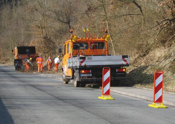 Anwendungsbeispiel: Klappbake KSN-407 / KSN-408 einfaches und schnelles Handling (Art. 18400)