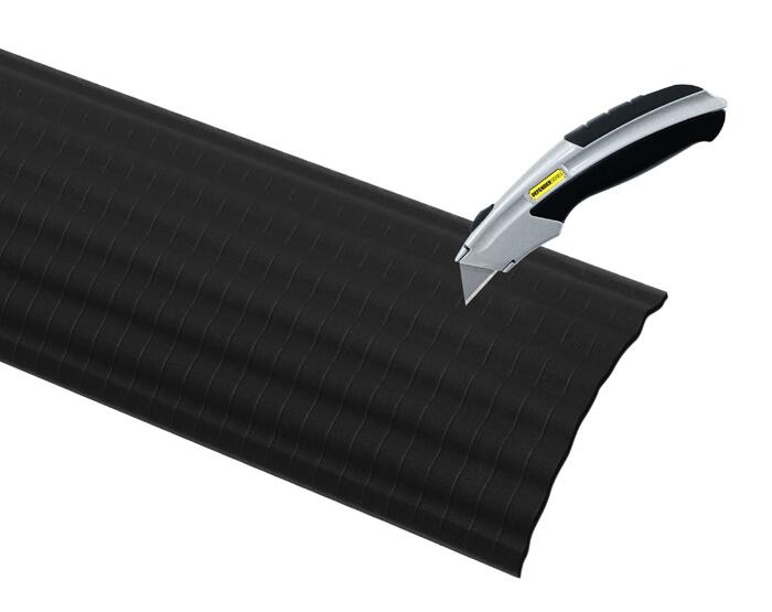 Anwendungsbeispiel: Kabelbrücke Typ 212 lässt sich mit Cutter verkürzen (Art. 19116)