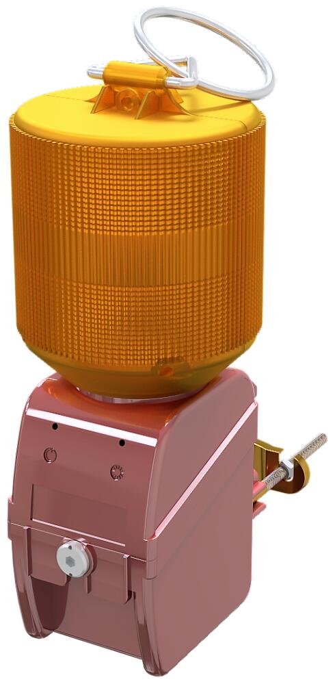 Modellbeispiel: Bauzaunleuchte mit LED Technik  (Art. 31210g)