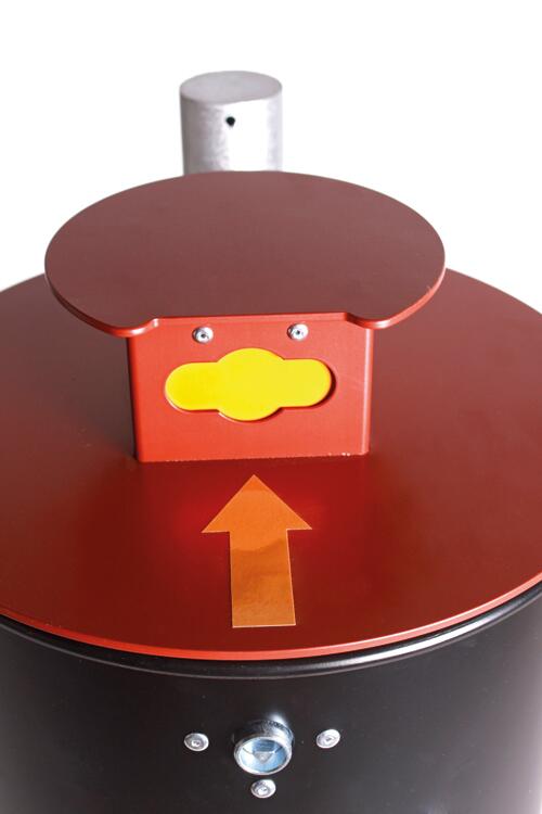 Detailansicht: Einwurföffnung