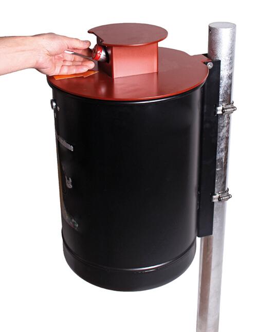 Anwendungsbeispiel: einfache Entsorgung der Batterien