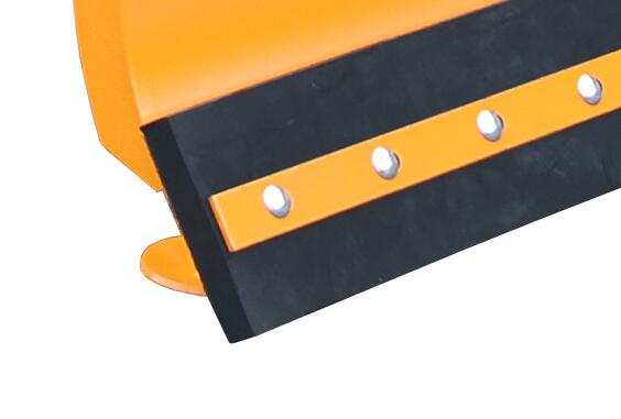 Detailansicht: Schneepflug -Typ SCH-P- aus Stahl, Gummischürfleiste (Art. 38292)