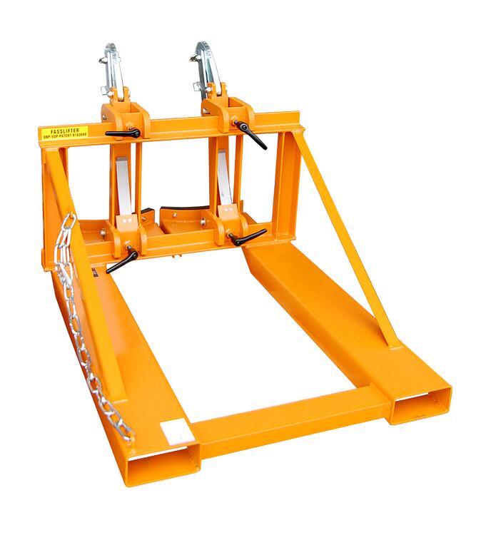 Modellbeispiel: Fasslifter -Typ RS-II-D-91- Einfahrtaschen (Art. 38894-01)