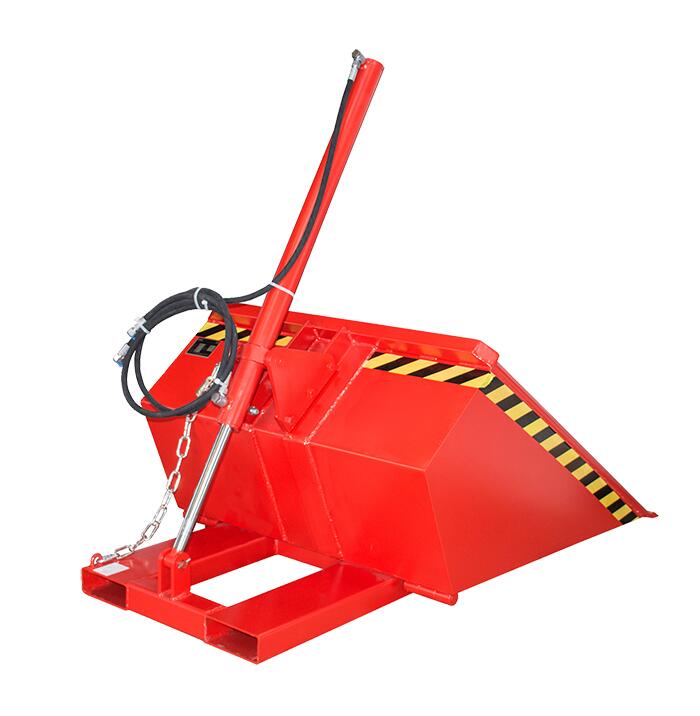 Modellbeispiel: Schaufel -Typ DGS 500- in RAL 3000, hydraulische Ausführung (Art. 38930-02)