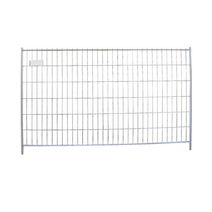 Modellbeispiel: Bauzaun -Basic-, Höhe 2,00 m