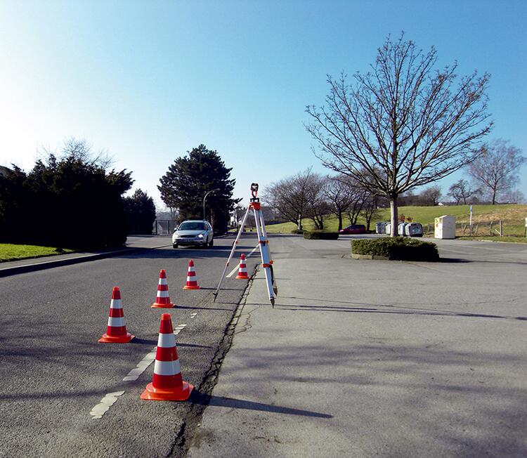 Anwendungsbeispiel: Leitkegel aus PVC, nach TL