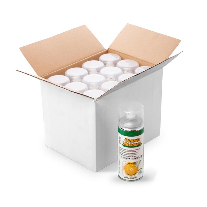 Modellbeispiel: Entfettender Reinigungsschaum -Orange Mechanic- als Karton, VPE 12 (Art. 41496.0001)