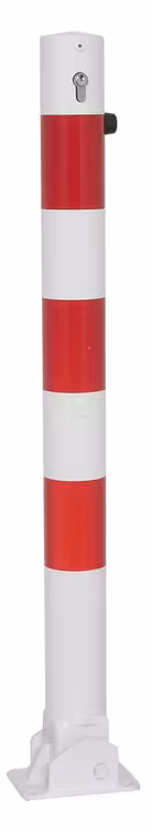 Absperrpfosten &prime;Bollard&prime; &oslash; 60 mm, wahlweise mit &Ouml;sen