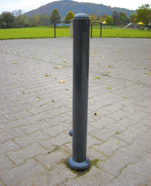 Anwendungsbeispiel herausnehmbar, mit Dreikantverschluss: