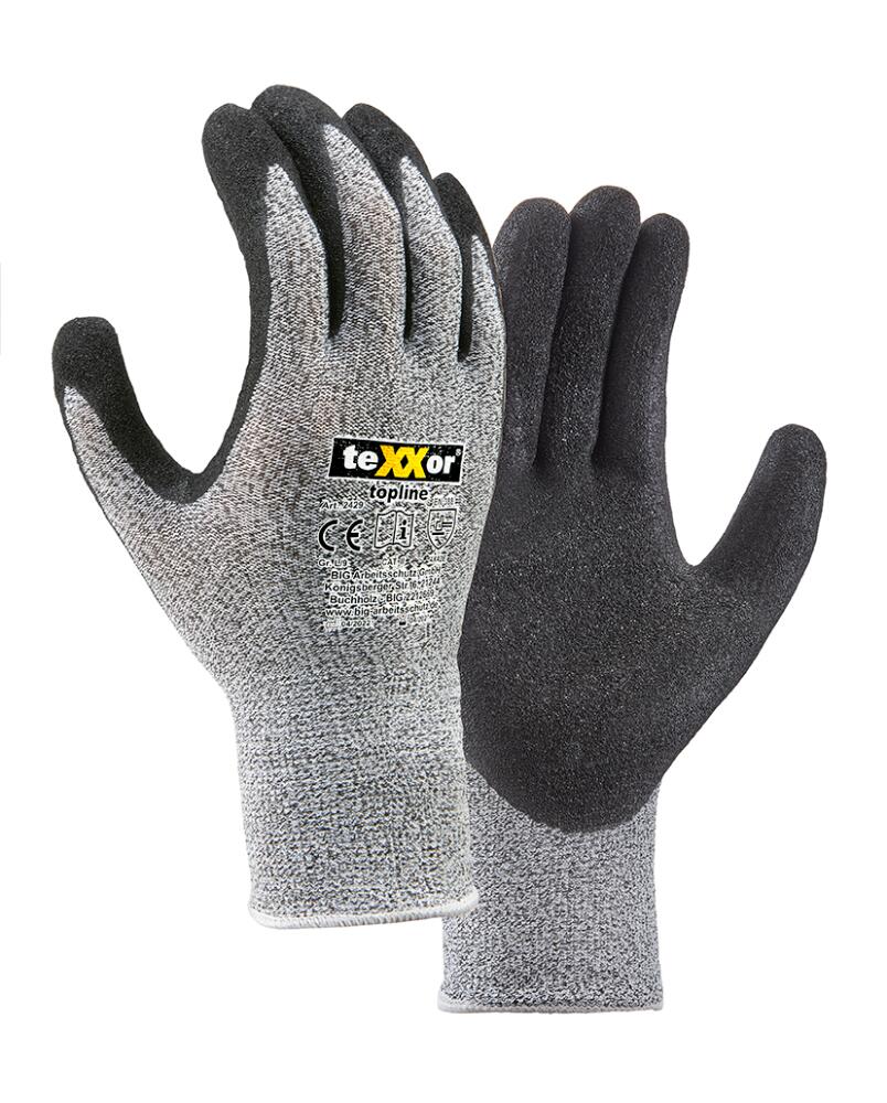 teXXor&reg; topline Schnittschutz-Handschuhe &prime;NITRIL E&prime;