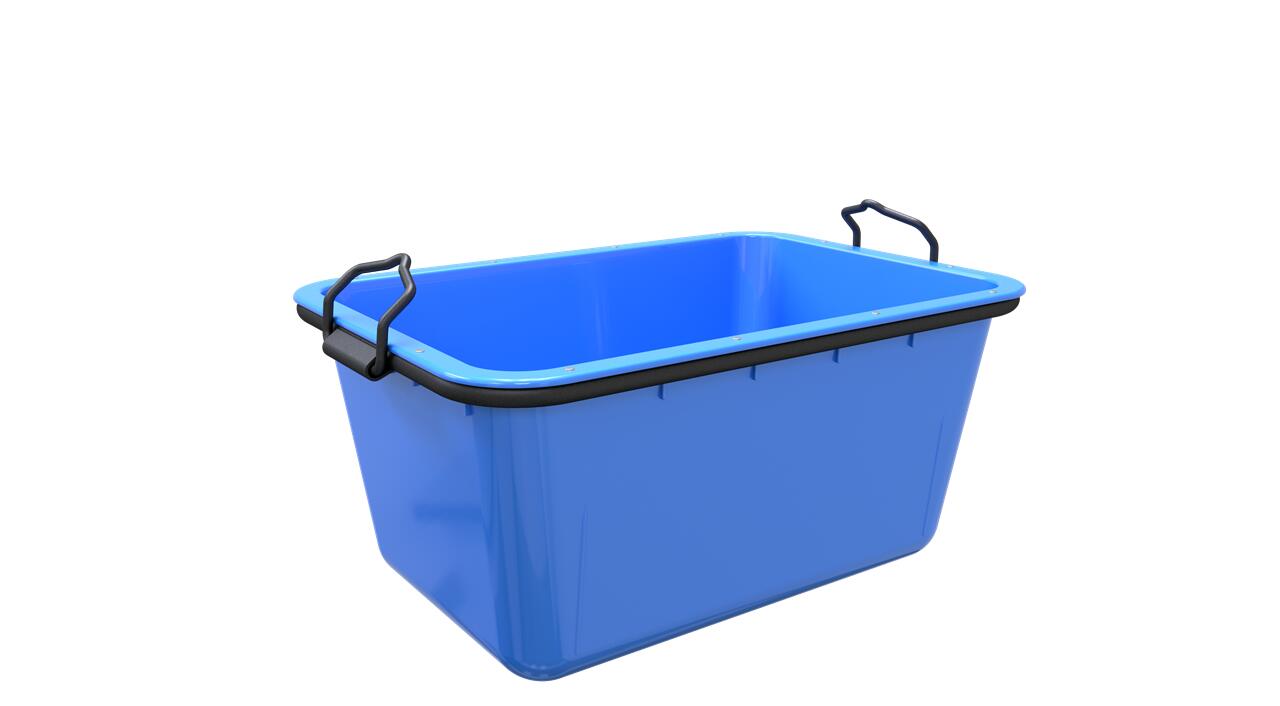 M&ouml;rtelwanne 200 Liter aus HDPE, kran- und stapelbar